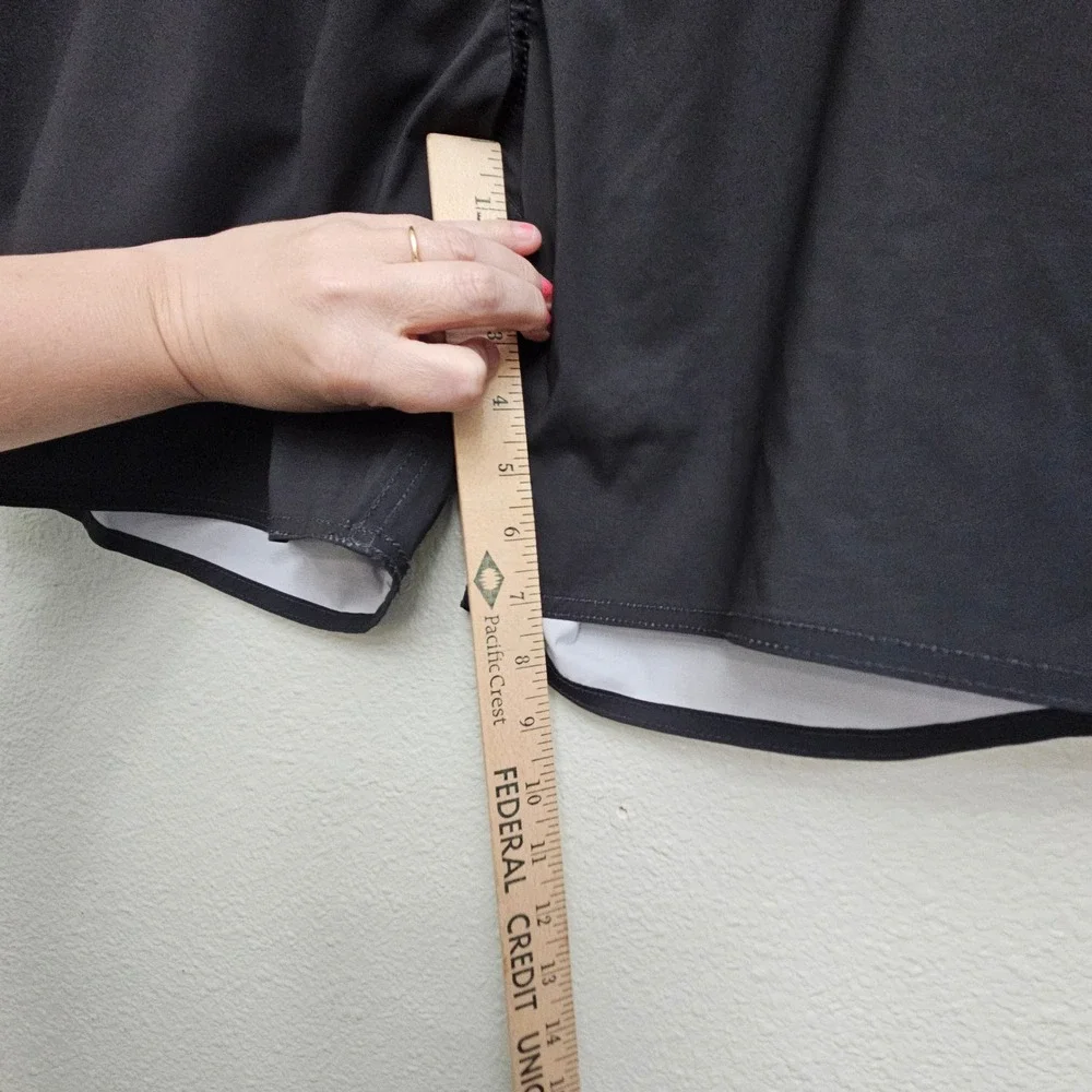 Howler Brothers Board Shorts 38 Black Blue Colorblock Surf Swim‎ Trunks Stretch